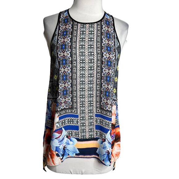 Clover Canyon Byzantine Scarf Top in Multi Sz S - Picture 4 of 9